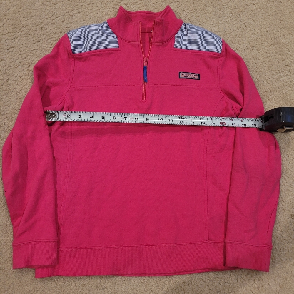 Vineyard Vines half zip pull over sz MD EUC